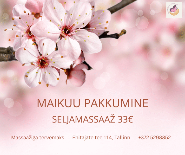Seljamassaaž soodushinnaga