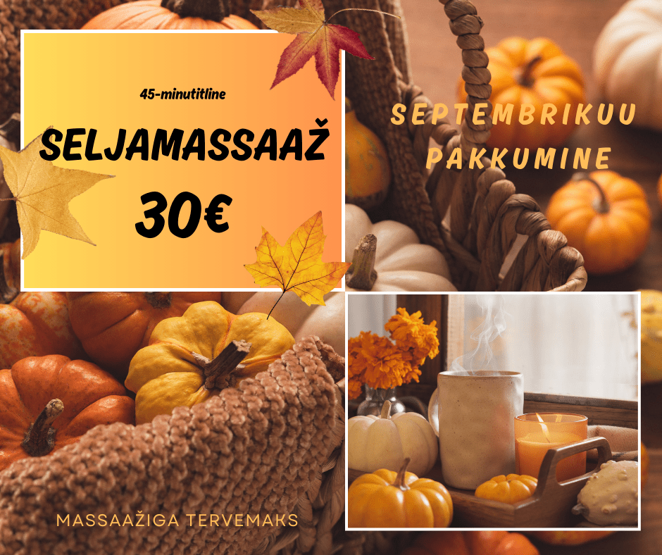 Seljamassaaž soodushinnaga
